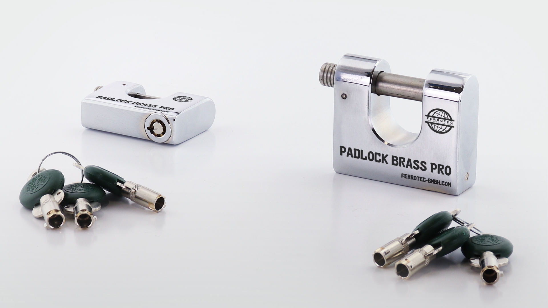 Padlock Brass Pro Mehrwegschlösser | Ferrotec GmbH